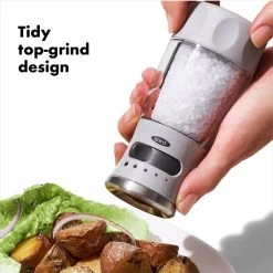 Contoured Mess-Free Salt Grinder -Kitchen Product Store 11312400 thumbnails 8 1