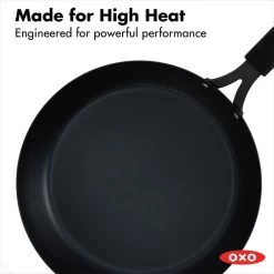 OXO Obsidian Carbon Steel 12" Frypan With Silicone Sleeve -Kitchen Product Store cc005101 001 7