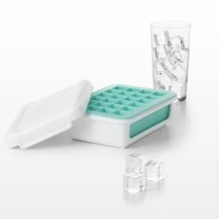 Covered Silicone Ice Cube Tray-Cocktail Cubes -Kitchen Product Store covered silicone ice cube tray cocktail cubes 11154300 4