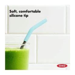 Reusable Straws With Cleaning Brush (5 Pc Set) -Kitchen Product Store fbcihchzqiyicg5m8vkd 1