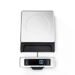 11 Lb Stainless Steel Food Scale With Pull Out Display