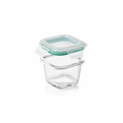 4 Piece Smart Seal Glass Mini Square Container Set -Kitchen Product Store gg 11230300 5 1