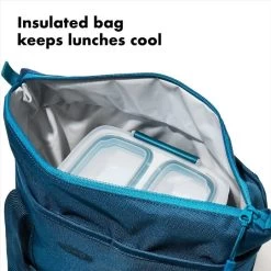 Prep & Go Insulated Lunch Tote 11 Prep & Go Insulated Lunch Tote -Kitchen Product Store gg 11301200 8a 1