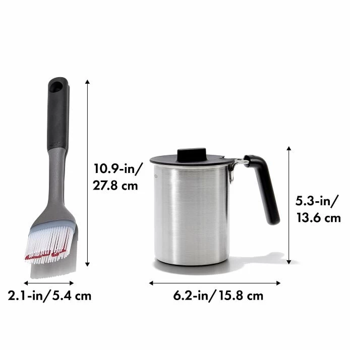 Grilling Basting Pot And Brush Set 9 Grilling Basting Pot And Brush Set - Image 7