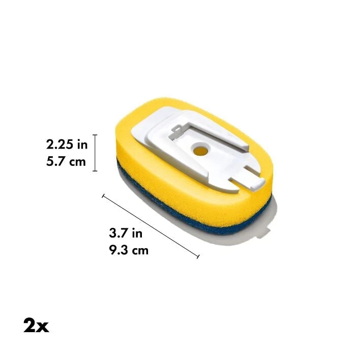 Soap Dispensing Dish Scrub Refills - 2-Pack 6 Soap Dispensing Dish Scrub Refills - 2-Pack - Image 4
