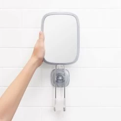 StrongHold™ Suction Fogless Mirror -Kitchen Product Store gg 13206400 4b 1