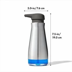 Stainless Steel Soap Dispenser -Kitchen Product Store gg 13273700 8dim 1