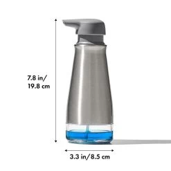 Stainless Steel Foaming Soap Dispenser -Kitchen Product Store gg 13331100 ssfoamingsoapdispenser apdp 01 dim