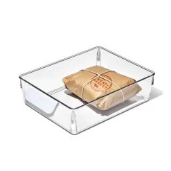 OXO Good Grips Refrigerator Storage Bin 5 In X 10 In -Kitchen Product Store gg 13346100 8x10infridgeorgbin 101 p