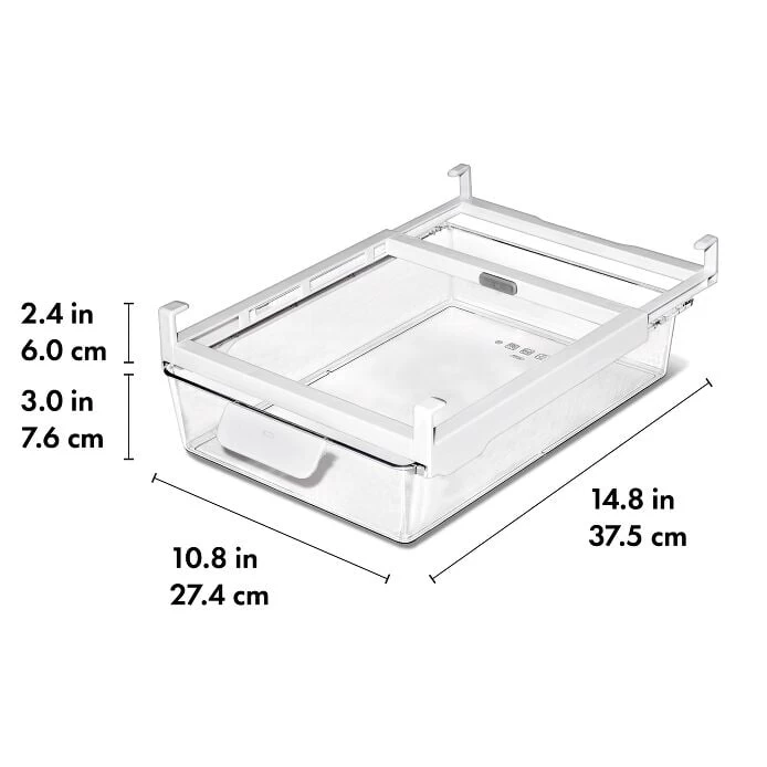 OXO Good Grips Refrigerator Undershelf Drawer 10 In 17 OXO Good Grips Refrigerator Undershelf Drawer 10 In - Image 15