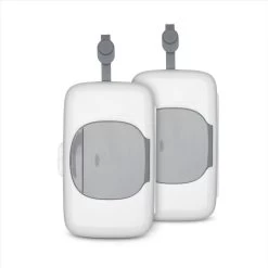 OXO TOT 2-Pack On-the-Go Wipes Dispenser, Gray