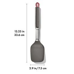 OXO Outdoor Silicone Camp Stove Turner -Kitchen Product Store odr 9108200 silicone turner apdp 01 dim