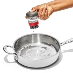 Outdoor Soap Dispensing Dish Brush With Storage Case -Kitchen Product Store odr 9209700 soapdispensingbrush 10