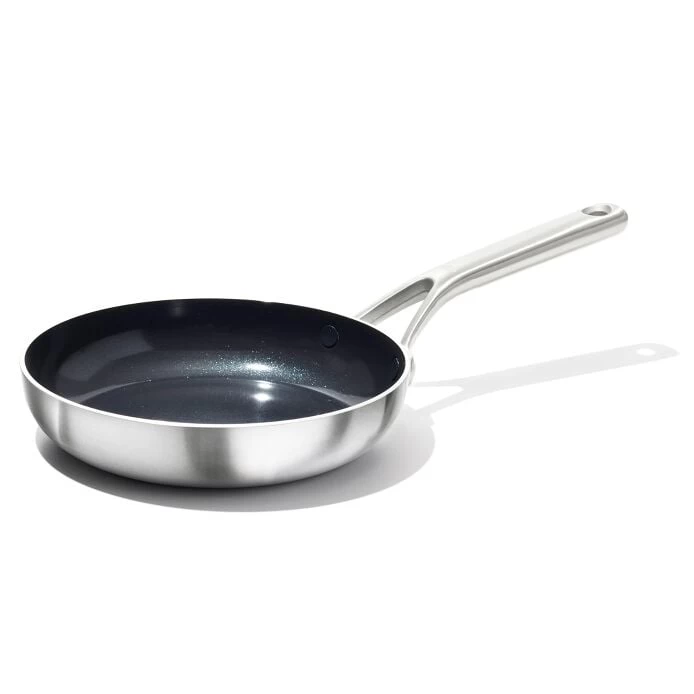 OXO Tri-Ply Stainless Non-Stick Mira Series 8-in Fry Pan 3 OXO Tri-Ply Stainless Non-Stick Mira Series 8-in Fry Pan