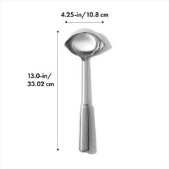 OXO Steel Ladle -Kitchen Product Store stl 3120500 8dim