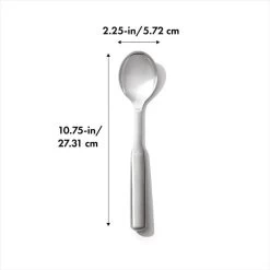 OXO Steel Serving Spoon -Kitchen Product Store stl 3121000 8dim