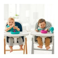 Silicone Plate -Kitchen Product Store teal pink bowl