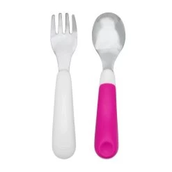 OXO Tot On The Go Fork And Spoon Set -Kitchen Product Store tot 61103700 2c