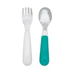 OXO Tot On The Go Fork And Spoon Set -Kitchen Product Store tot 61132800 2c 1