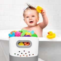 OXO Tot Stand Up Bath Toy Bin -Kitchen Product Store tot 63135700 4b